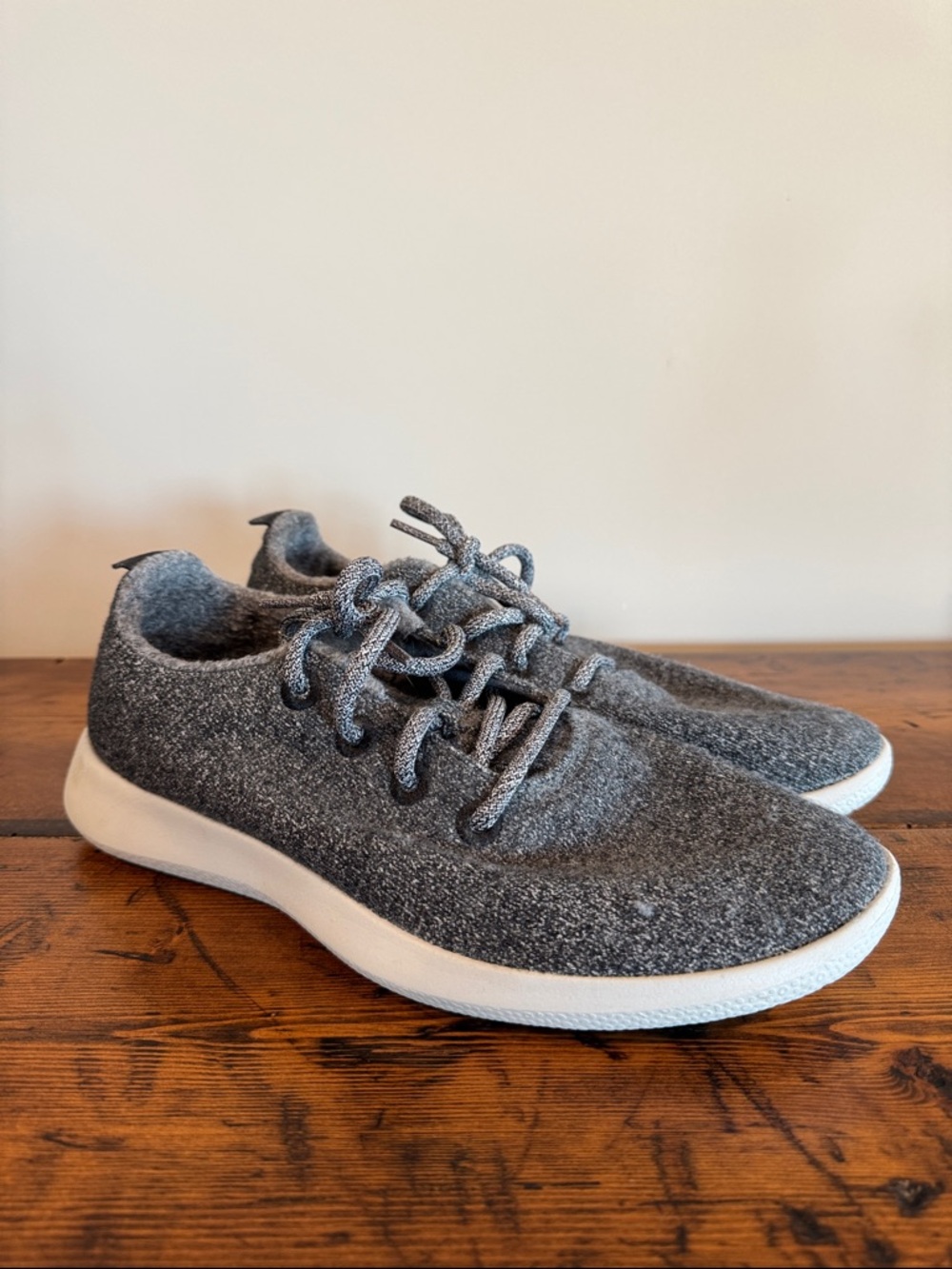 Allbirds OG Sustainable Eco-Friendly Grey Wool Runners Men’s Size 10 - Picture 2 of 11